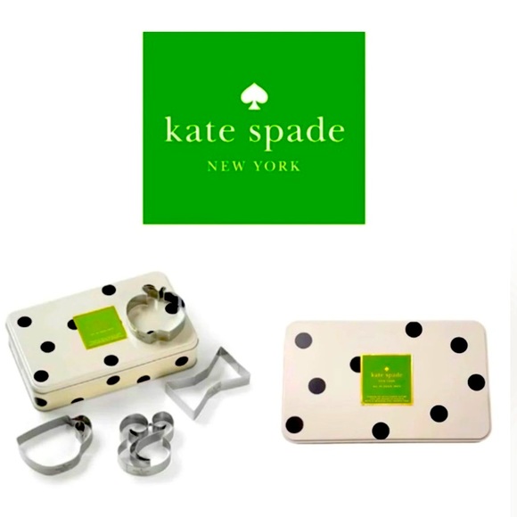 kate spade Other - Kate Spade Cookie Cutters 4 shapes